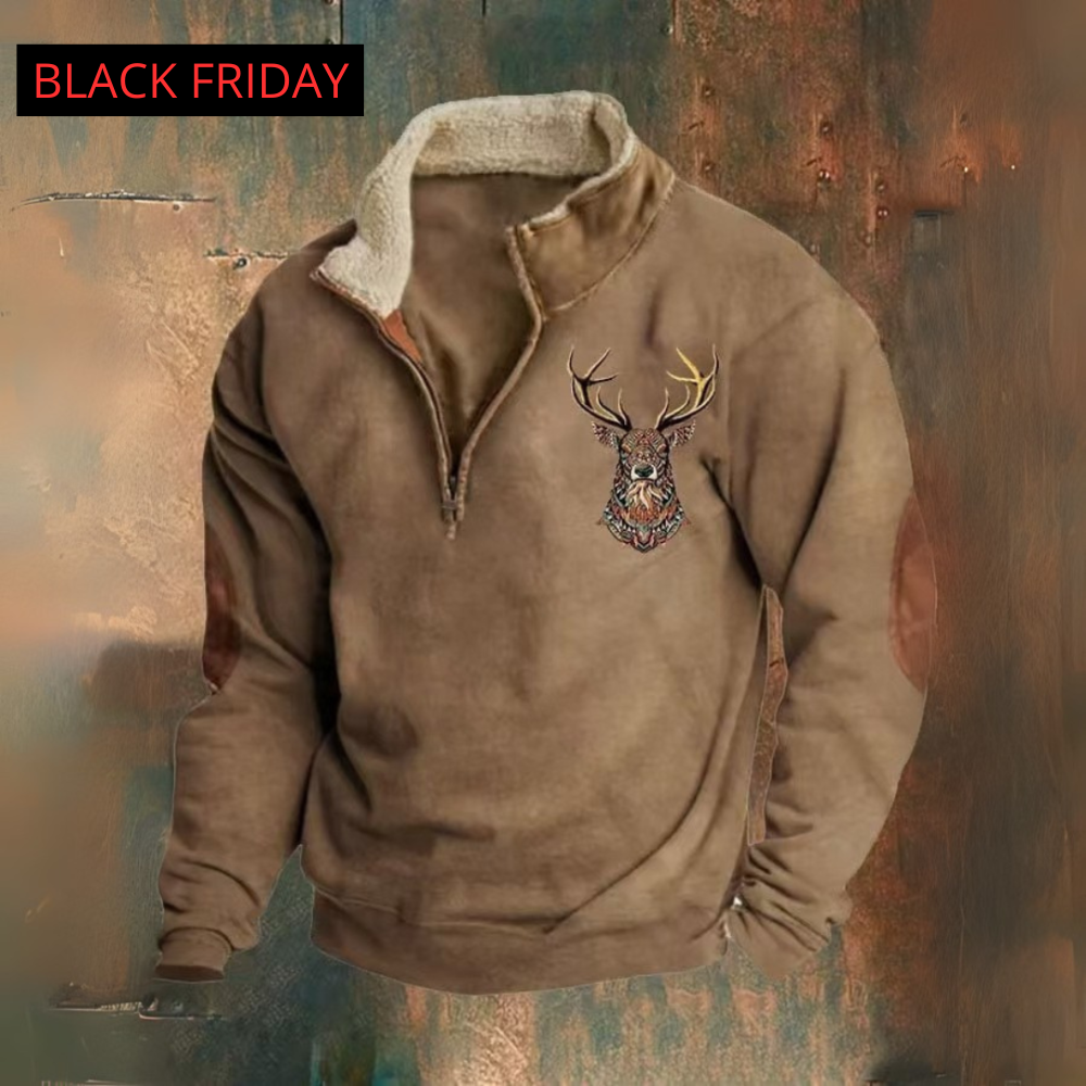 Laurent | Pull à quart de zip