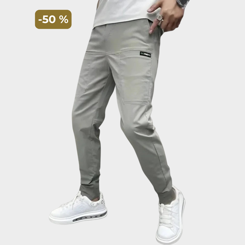 Fabien | Pantalon Cargo Élastique Pour Homme Premium