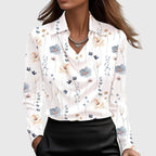 Nola | Blouse à brillance satinée