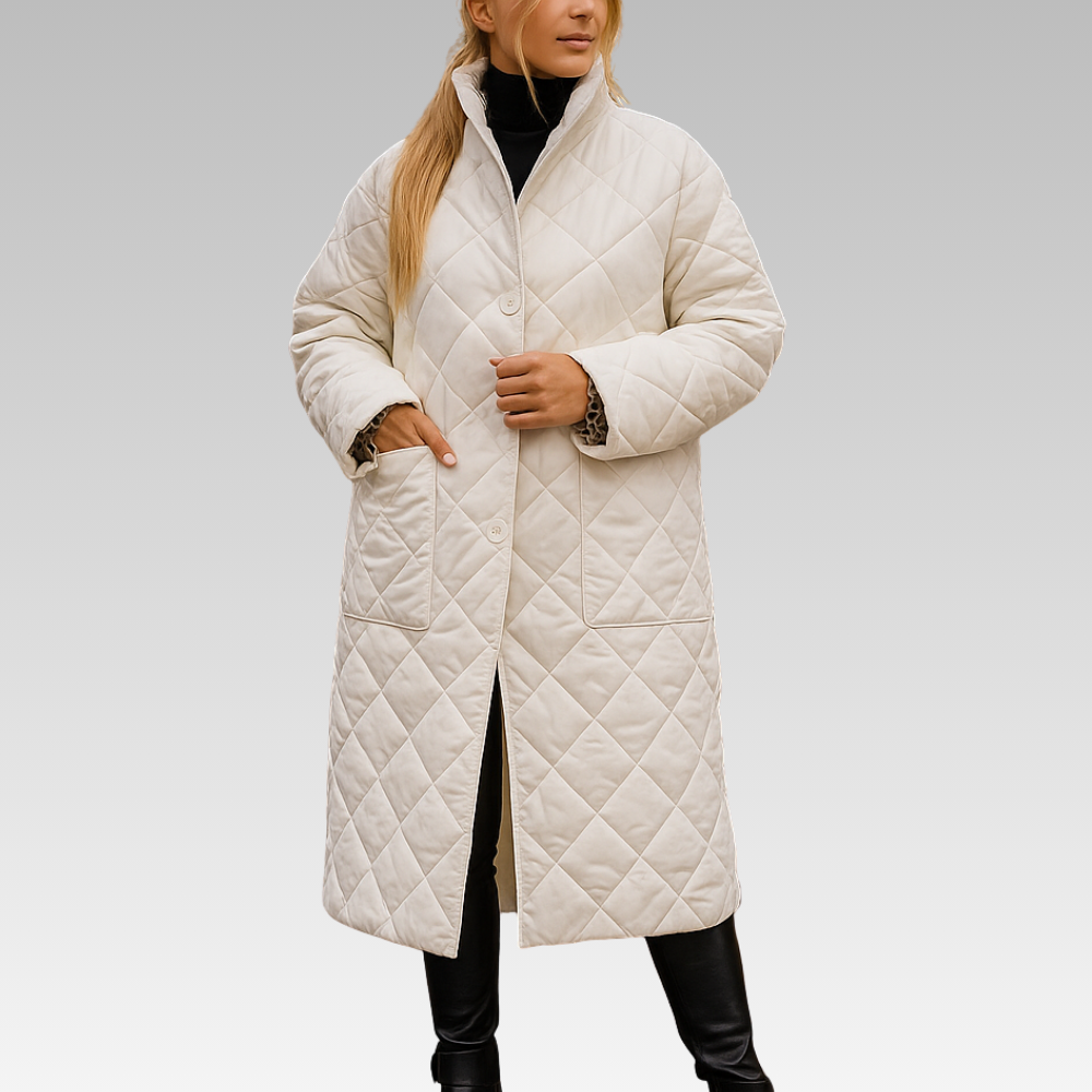 Margaux™ | Manteau Léopard Élégance