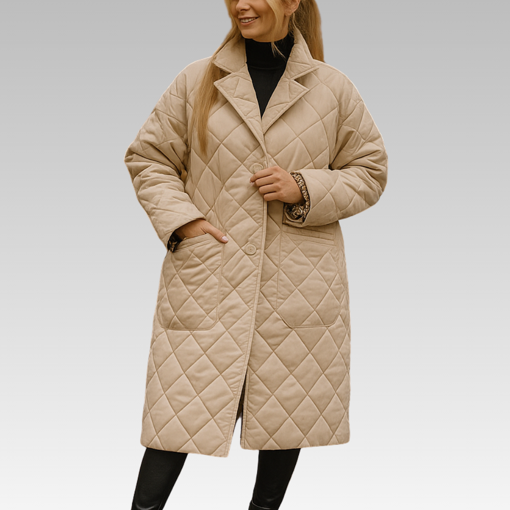 Margaux™ | Manteau Léopard Élégance