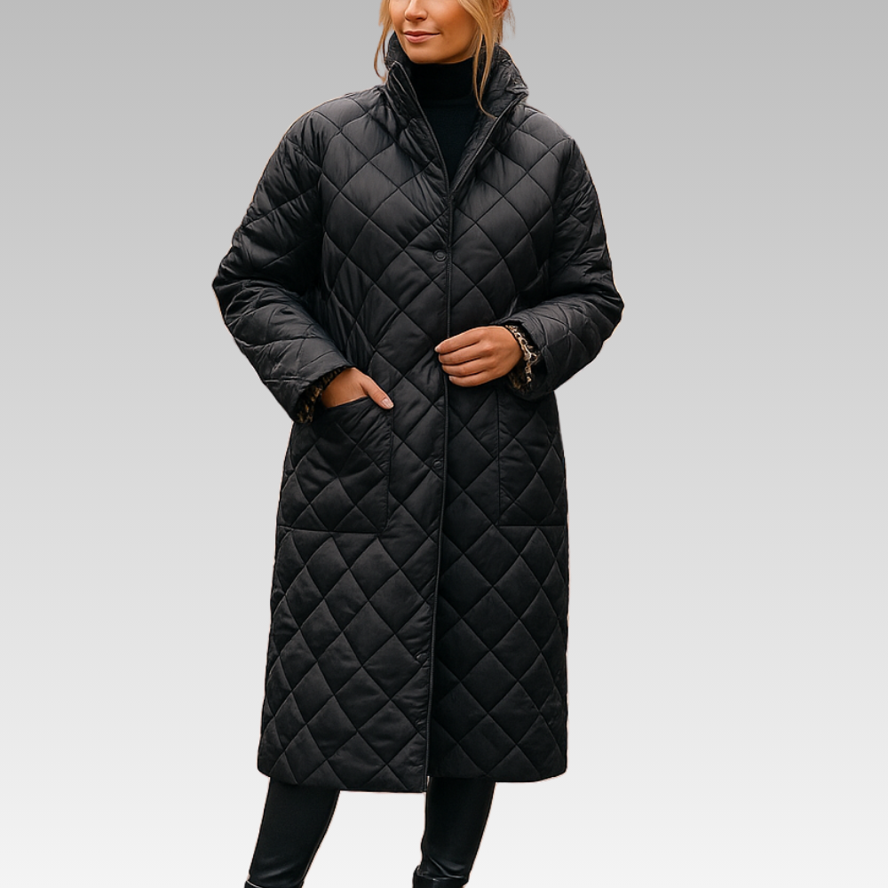Margaux™ | Manteau Léopard Élégance