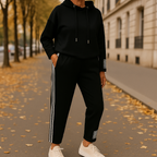 Eugénie | Ensemble détente à capuche deux pièces