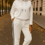 Eugénie | Ensemble détente à capuche deux pièces