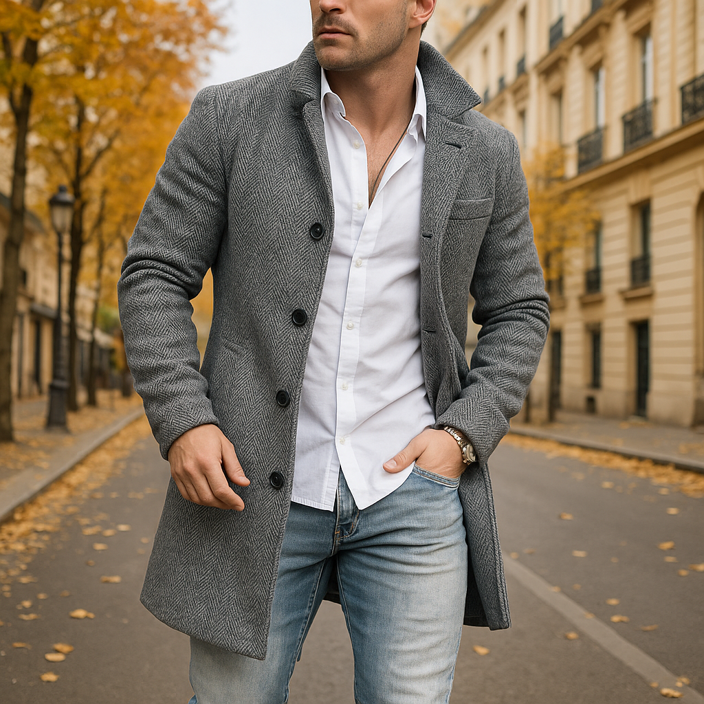 Léo™ | Manteau Élégant Pour Homme