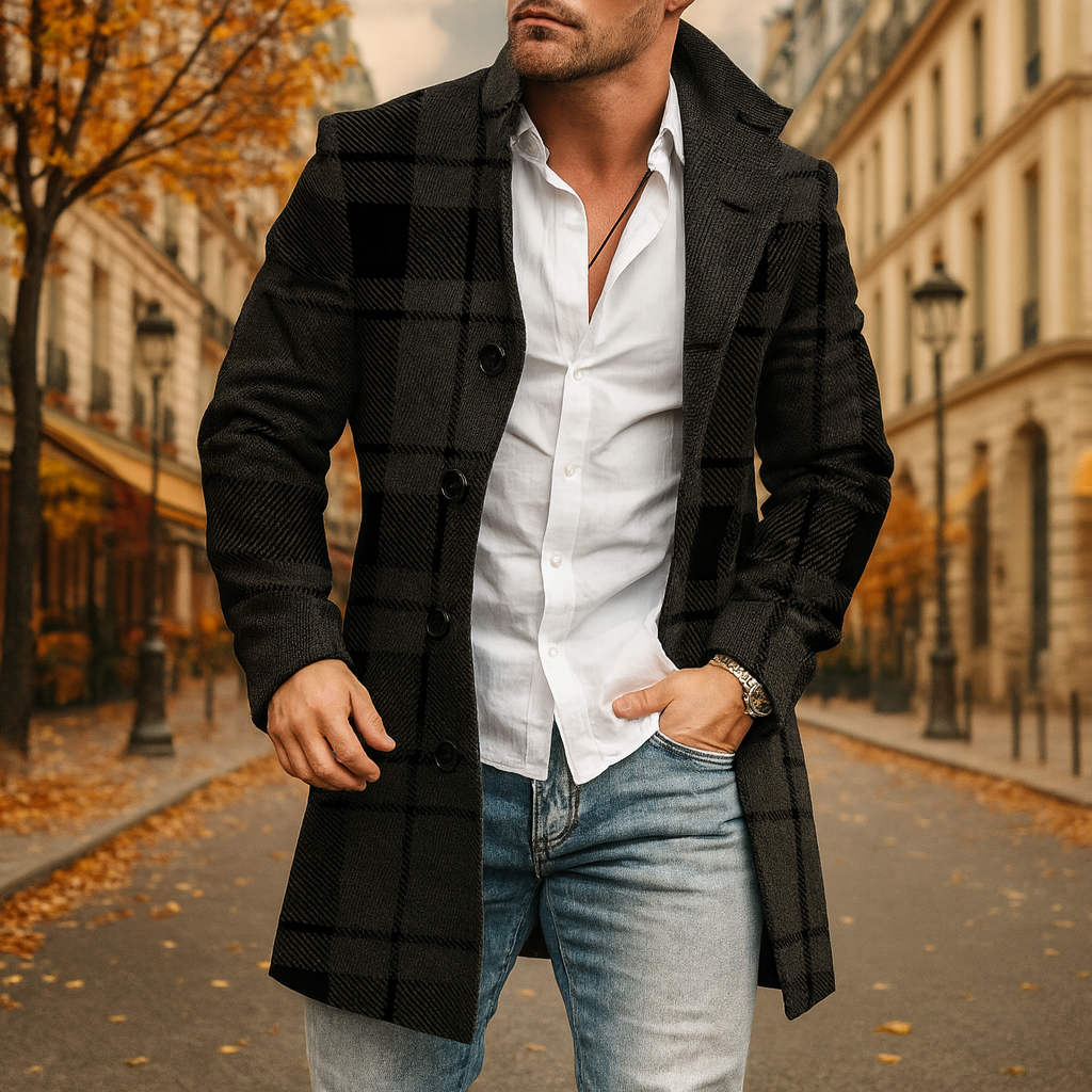 Léo™ | Manteau Élégant Pour Homme