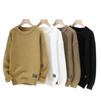 Léonard | Pull en nid d'abeille premium