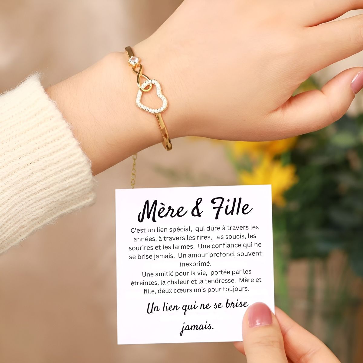 Infinitéa™ | Bracelet Mère-Fille