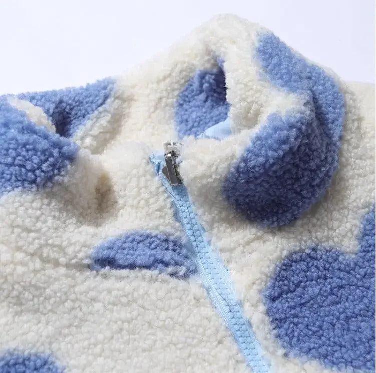 Katharina™ | Veste réversible à motifs cœur