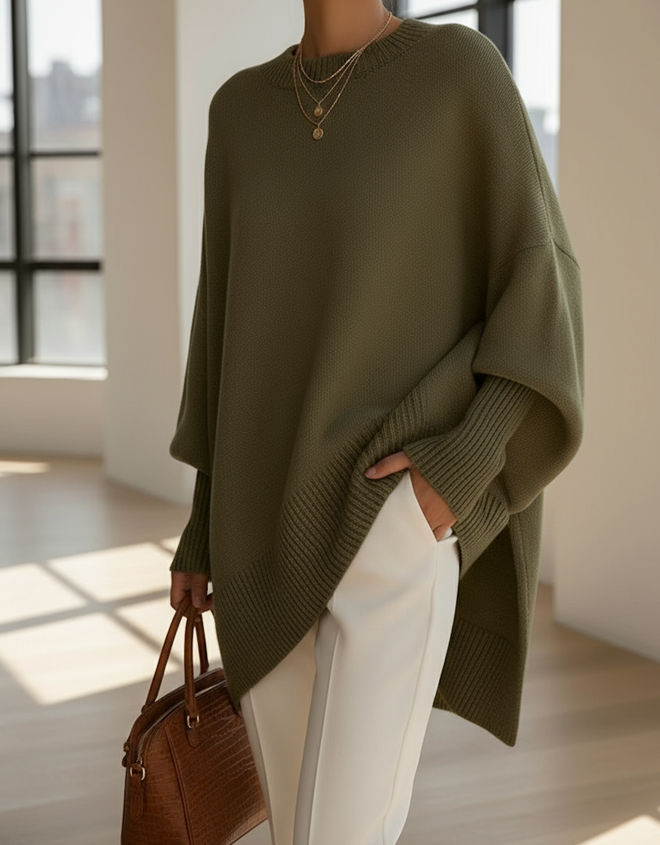 Adèle™ | Pull poncho