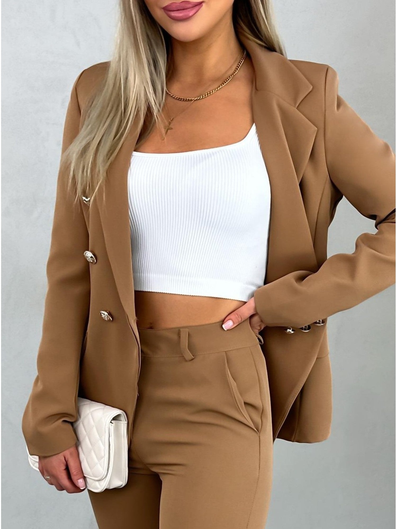 Camille | Tailleur Iconique Slim Élégance