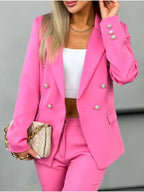 Camille | Tailleur Iconique Slim Élégance